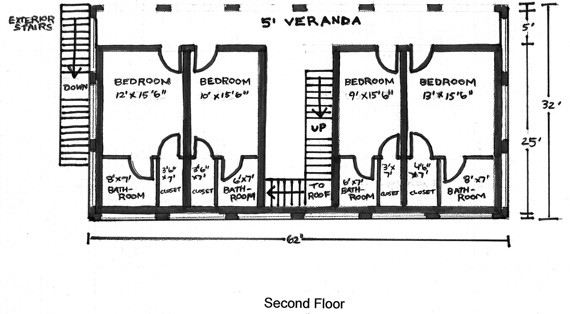 Second floor plan