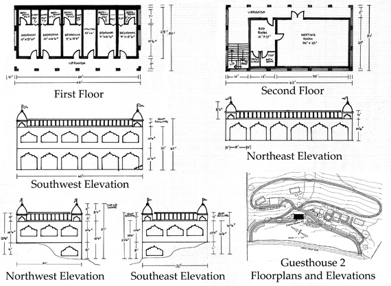 Floor plan of Srila Govinda Maharajs residence