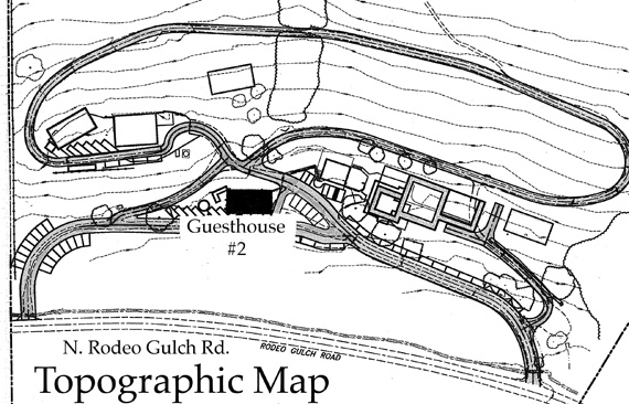 Topographic map