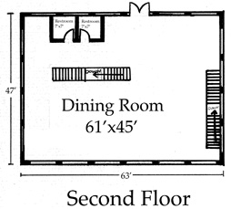 Second floor plan