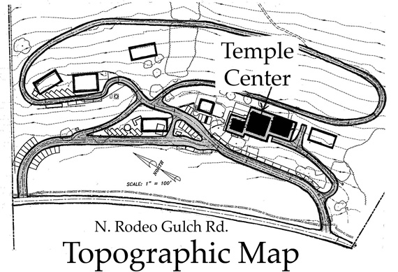 Map of the Seva Ashram