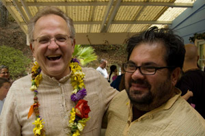 Prabhus Sarva Bhavana and Jaganath Swami