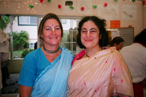 Bonadevi Didi from Hawaii and Madhurapriya Didi.