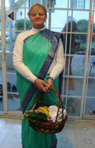 Nandita Devi Dasi, sister of Sruta Srava Prabhu and sister-in-law of Sanatani Didi.