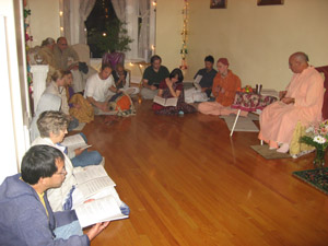 Bhajans to honor Srila Gurudev