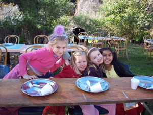 Kumaris Anuradha, Shyama Mohini, Anjana, and Sita are ready.