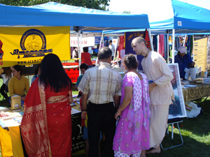 Entire families gathered around our booth and asked many questions and showed their appreciation.