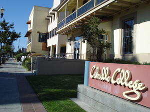 The Watsonville campus main entrance.