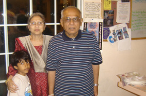 Suresh Durgham Prabhu and his family generously sponsored the Rama Navami program.