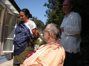 Krishnapriya Didi, B. C. Parvat Maharaj  and Jatindra Mohan Prabhu.