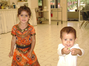 Sivani and Jagannath Das, son of Vidya Sundar Prabhu and Amiya Kanti from Canada.