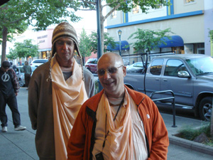 Sripad Siddhanti Maharaj and Janardan Maharaj.