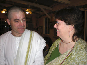 Ananta Rupa Prabhu and Lilashakti Didi from our San Jose Ashram.