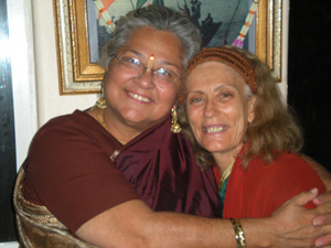 Bimala Didi and Diksavati Didi are such a valuable part of the Ashram. 