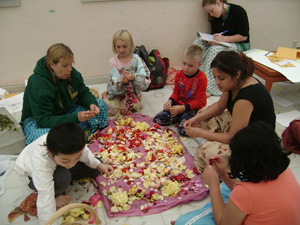 Garland making class