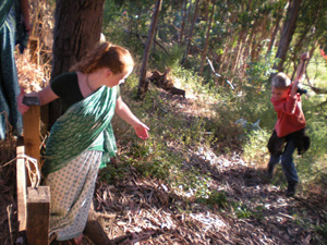 Devaki lends a hand.