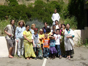 All Glories to the assembled devotees!  Kids Camp 2010 Ki Jaya!