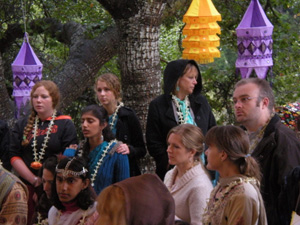 Kumaris Devaki, Sita, Rohini and Krishnapriya, Srimatis Madhumati, Narayani and Bharat Chandra Prabhu. 