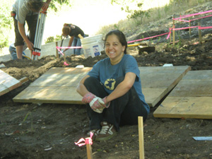 Annapurna was really happy she got the opportunity to help.