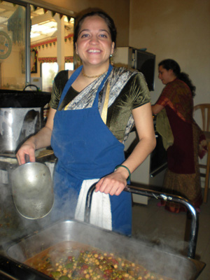 Annapurna Didi drove down from San Francisco to make her chutneys.