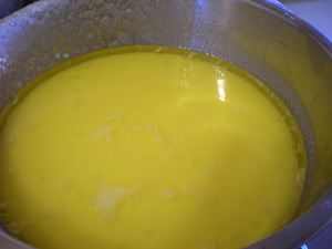 Our giant pot of ghee. Srila Gurudev would often affectionately refer to Soquel as the place where ghee flows like water.