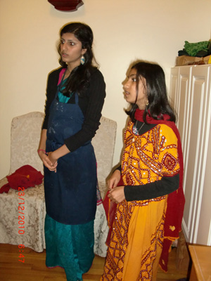 Kumaris Rohini and Sita.