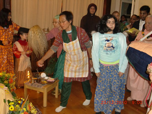 Syama Didi and Kumari Radha Dasi